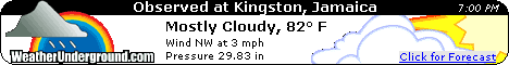 Click for Kingston, Jamaica Forecast